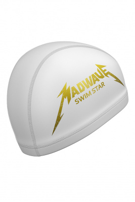 ПУ шапочка Mad Wave Swimstar M0585 06 0 02W белый