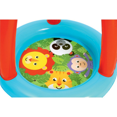 Игровой центр Зверюшки с 15 шариками Bestway 89x89x84см 93541