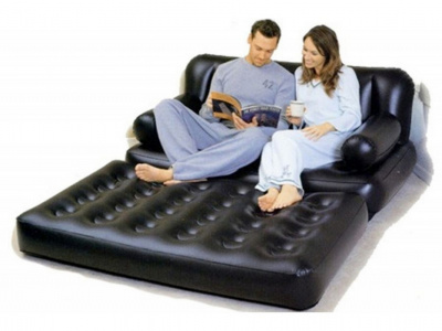 Надувной диван-трансформер Bestway Double 5-in-1 Multifunctional Couch 188х152х64 см 75054