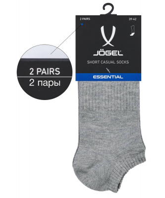 Носки низкие Jogel ESSENTIAL Short Casual Socks меланжевый