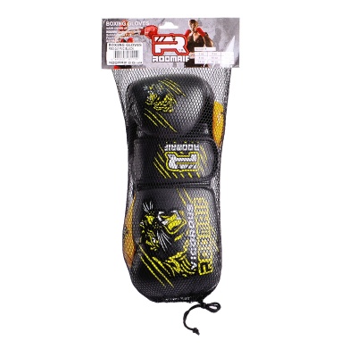 Боксерские перчатки 4 oz Roomaif RBG-241 Black