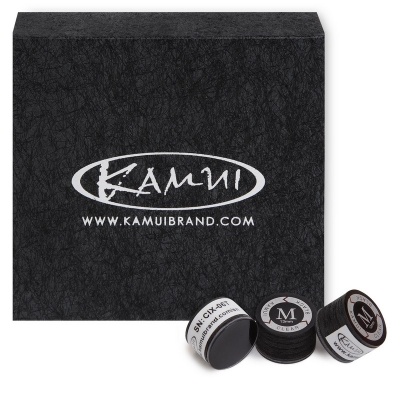 Наклейка для кия Kamui Clear Black d13мм Medium 1шт 06665