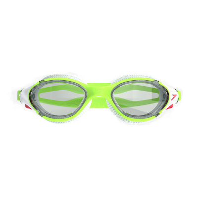 Очки для плавания Speedo Biofuse 2.0 8-00233217920 дымчатые линзы, зеленая оправа