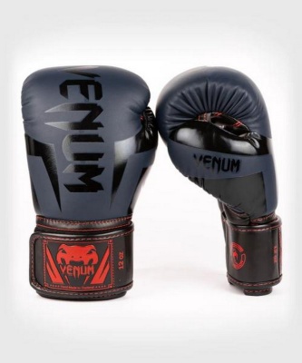 Перчатки Venum Elite 1392-575-10oz синий\черный\красный