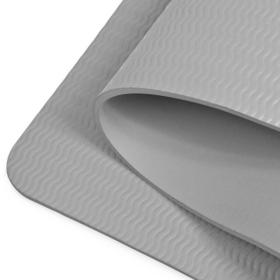 Гимнастический коврик 185x61,5x1 SkyFit Pro Original SF-GMg-PRO серый