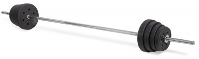Гриф 25мм Прямой 1,8м до 120кг VictoryFit VF-S2518S120