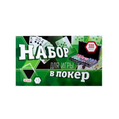 Набор для покера EPT Ceramic на 300 фишек Partida ept300