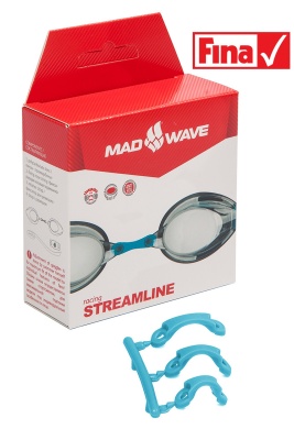 Стартовые очки Mad Wave Streamline M0457 01 0 17W серый