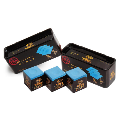 Мел Tiger Billiard Chalk 3шт 12313 Blue