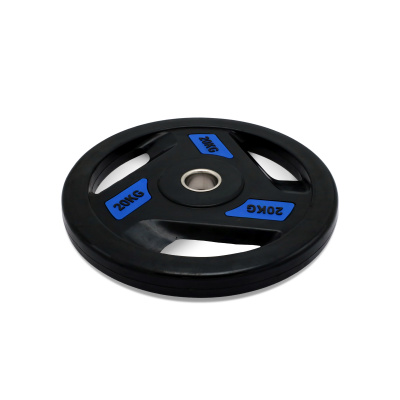 Диск обрезиненный c хватом 20кг, 51 мм UnixFit PRO DG20RUBPBL