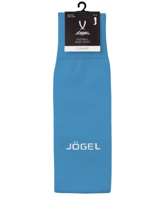 Гетры футбольные Jogel Camp basic socks, голубой/белый