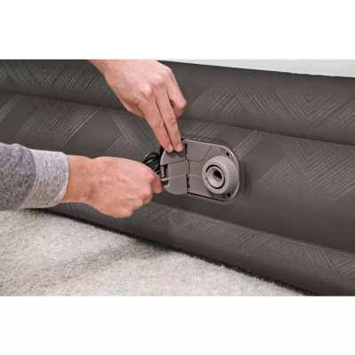Надувная кровать 152х203х36см Fortech Air встр.насос 220В, до 300кг Bestway 69133