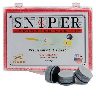 Наклейка для кия Tiger Sniper d14мм Medium 1шт 02178