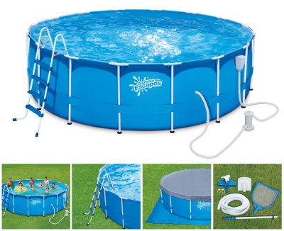Каркасный бассейн Polygroup SummerEscapes 488х132 см P20-1652-B