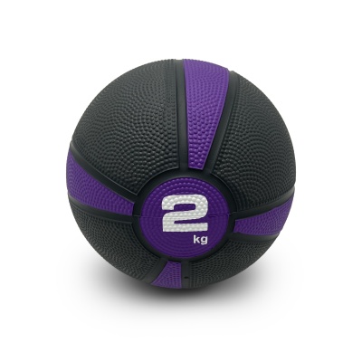 Медбол 2кг UnixFit PRO MDB2PVT Violet