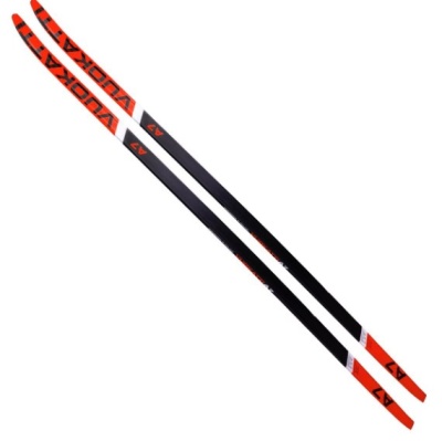 Лыжи Vuokatti Wax Black/Red