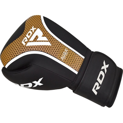 Перчатки RDX Aura Plus T-17 BGR-T17BGL-12OZ+ черный\золотой