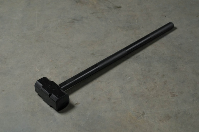 Кувалда тренировочная 12кг, черный YouSteel