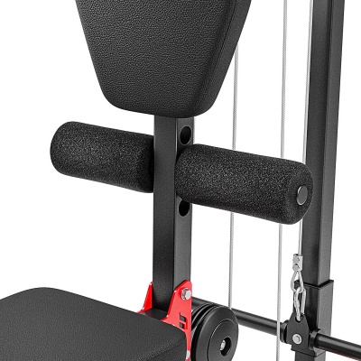 Тяга горизонтальная верхняя на свободном весе Marbo MH-W106 2.0 | Premium Fitness