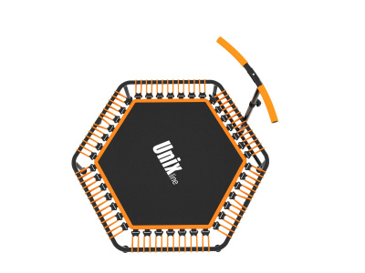 Батут Unix line FITNESS (130 cm) Orange