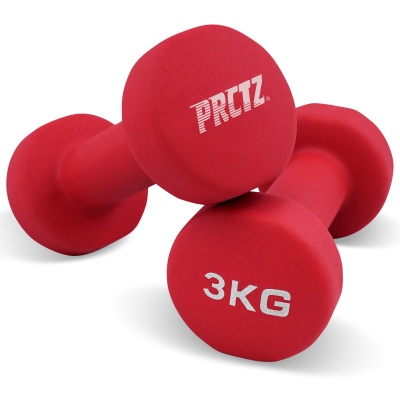 Гантель для аэробики неопреновая 3 кг PRCTZ NEOPRENE DUMBBELL PS7115