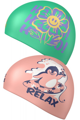 Силиконовая шапочка Mad Wave Reverse Relax M0554 37 0 00W Розовый