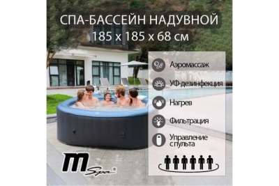 СПА-бассейн 185х185x68см MSpa Tekapo C-TE062