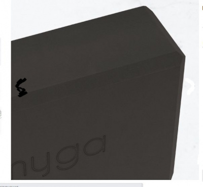 Блок для йоги Myga Foam Yoga Block RY1127