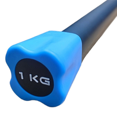 Бодибар 1кг, наконечник голубой Fitex Pro FTX-1137-1kg