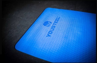 Коврик для йоги синий Yoga Mat TPE, 1810х610х6мм YouSteel синий
