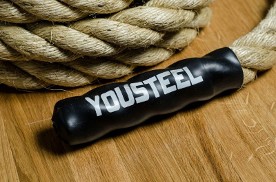 Канат для лазания YouSteel D38мм, волокно Sisal, длина 6 м