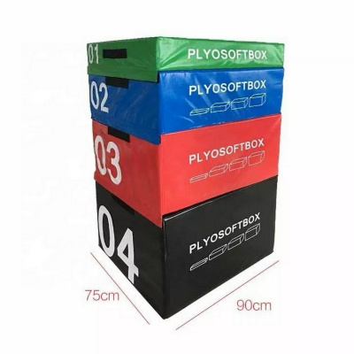 Комплект плиометрических боксов 90х75см OKPRO OK0049F (15.30.45.60)