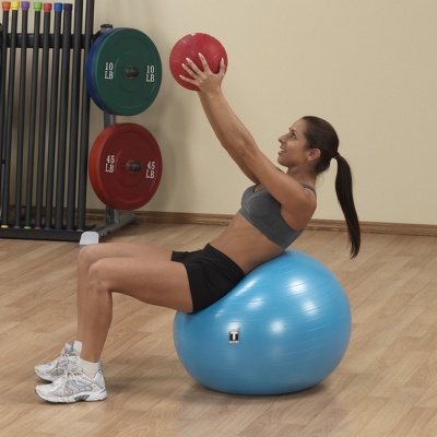 Тренировочный мяч Body Solid 13,6кг BSTMB30 черный