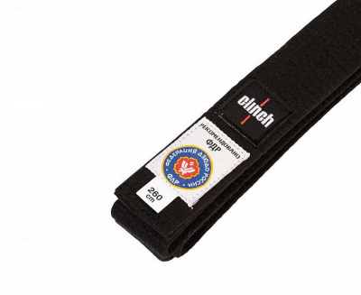 Пояс для дзюдо Clinch Judo Competition Belt FDR C300 черный