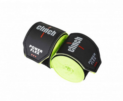 Бинты боксерские 350см Clinch Boxing Hand Wrap Power Flex C239 ярко-зеленый длина 3,5 м