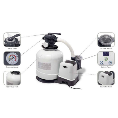 Песчаный фильтр-насос Intex 6,0 м3/ч 26646