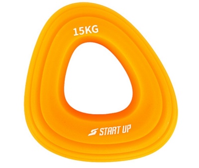 Эспандер кистевой 15 кг Start Up NT34040 желтый