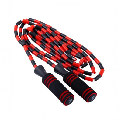 Скакалка скоростная в оплетке PRCTZ BEADED PLASTIC JUMP ROPE, 275 см PF2401