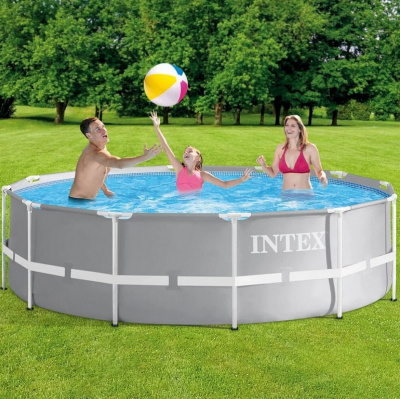 Каркасный бассейн 305x99см Intex Prism Frame 26706SC (фильтр)