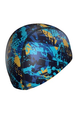 Текстильная шапочка Mad Wave Lycra printed M0527 03 0 04W синий