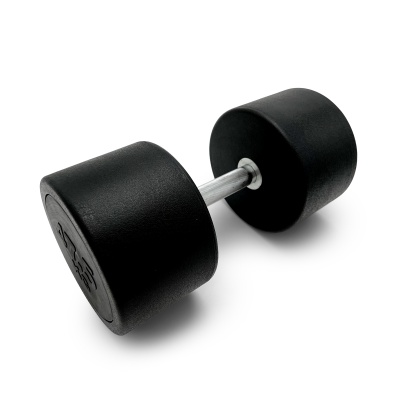 Гантель круглая обрезиненная 47,5кг UnixFit PRO DBRND47_5PBK
