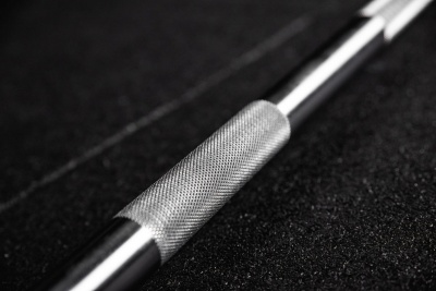 Гриф L2200 D50мм YouSteel Powerlifting bar 20kg, хром + хром