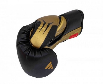 Перчатки боксерские Adidas Speed Tilt 350 SPD350VTG черно-золотой
