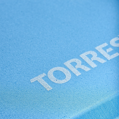 Блок для йоги Torres материал ЭВА, 8x15x23 см YL8005 голубой