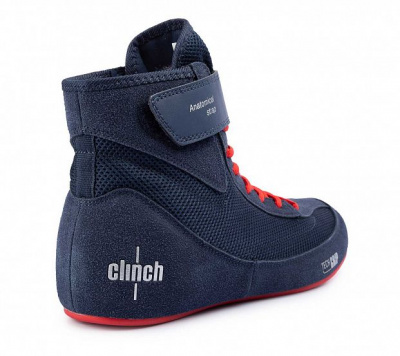 Борцовки Clinch Grip сине-красные C420