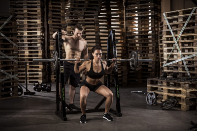 Стойка для приседаний Tunturi WT40 17TSWT4000 | Premium Fitness
