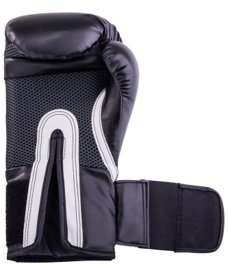 Перчатки тренировочные Everlast Pro Style Anti-MB 2314U, 16oz, к/з, черный