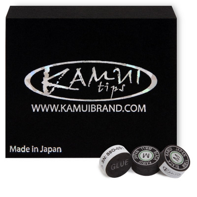 Наклейка для кия Kamui Snooker Black d11мм Medium 1шт 05329