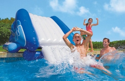 Горка надувная, водная 333х206х117см Intex 58849
