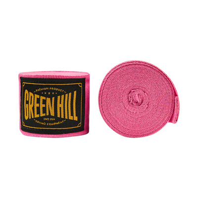 Боксерские бинты Green Hill Flexfit THBHW-12 розовый